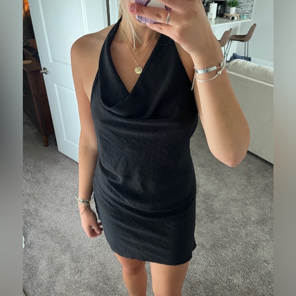 Cowl Neck Dress